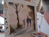 Paint a Canvas Workshop –  Sat 13th December